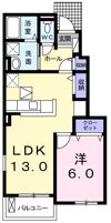 スカイメゾンの間取り画像