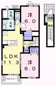 スカイメゾンの間取り画像