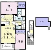 大蔵の間取り画像