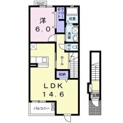 グリシーヌ．ラ．ヴィーユの間取り画像