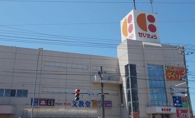 近くのコープさっぽろ湯川店まで750m（徒歩10分）