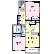 スプリーム・レジデンス Ⅰの間取り画像