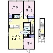 パイン チムニーの間取り画像