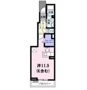 エアリーコリーヌ Ⅱの間取り画像