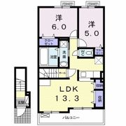 ブローテⅡの間取り画像