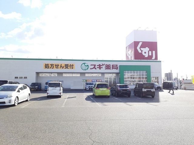 近くのスギ薬局まで950m（徒歩12分）