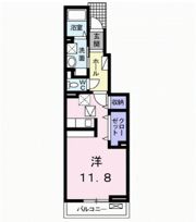 カーサカメリアⅦの間取り画像