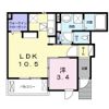 ツヴァイ中川の間取り画像