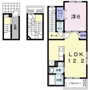 コンフォールⅡの間取り画像