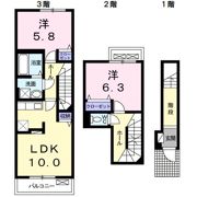 シトラス・ヴィレッジCの間取り画像