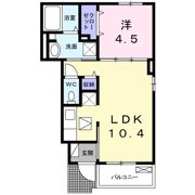 エクセレントⅡの間取り画像
