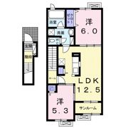 ヴィラージュS Ⅱの間取り画像
