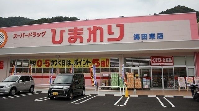 近くのスーパードラッグひまわりまで750m（徒歩10分）