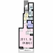 ヴァン・ヴェール Ⅰの間取り画像