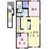 Casa久（カーサ ヒサ）の間取り画像