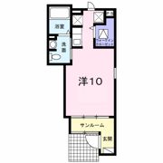 ホワイトヒューレ Ⅱの間取り画像