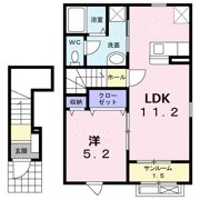 フローレンス 富岡の間取り画像