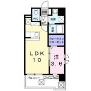 グランドクリーンヒット松田の間取り画像