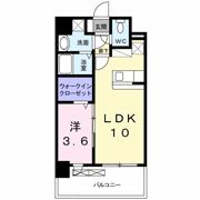 グランドクリーンヒット松田の間取り画像