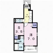 ルミナスハイム八山田Ⅱの間取り画像