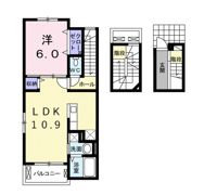 コンフォリアⅠの間取り画像