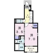 コンフォリアⅡの間取り画像