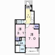 シエル FKの間取り画像