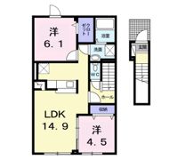 コンフォートⅢの間取り画像