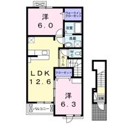 ヴィオラ パッソⅥの間取り画像