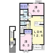 ヴィオラ パッソⅥの間取り画像