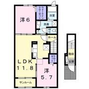 ベル メールの間取り画像