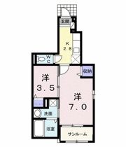 サンフェリーチェBの間取り画像