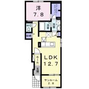 サンパティーク・ヴィラⅡの間取り画像