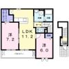 コンフォート小林Ⅱの間取り画像
