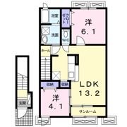 サン・クラールの間取り画像