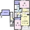 アシュレの間取り画像