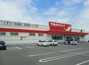 近くのドラッグストアまで450m（徒歩6分）
