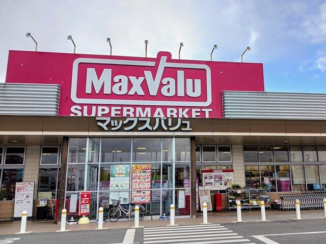 近くのマックスバリュまで350m（徒歩5分）