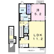 スクエア名東Ⅱの間取り画像