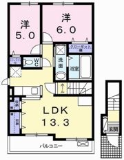 音色の間取り画像