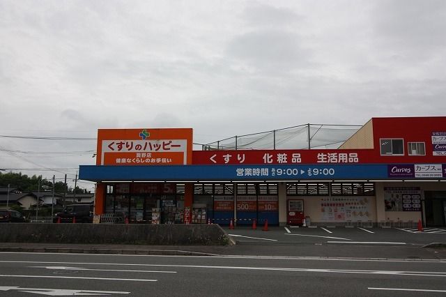 近くのくすりのハッピーまで1,200m(徒歩15分)