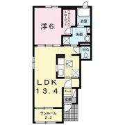 パークサイド合川壱番館の間取り画像