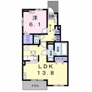 YK ヴィレッジⅣの間取り画像