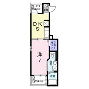ラフォーレⅧの間取り画像