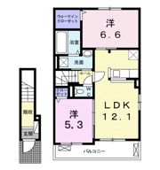 エスポワール大磯Ⅱの間取り画像