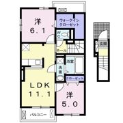 クレアⅠの間取り画像