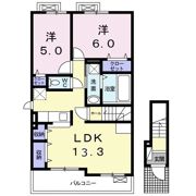 クレアⅡの間取り画像