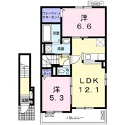 クレスト サン ヒルズⅠの間取り画像
