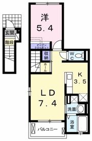 中村家Ⅱの間取り画像