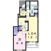 ハイビスカスの間取り画像